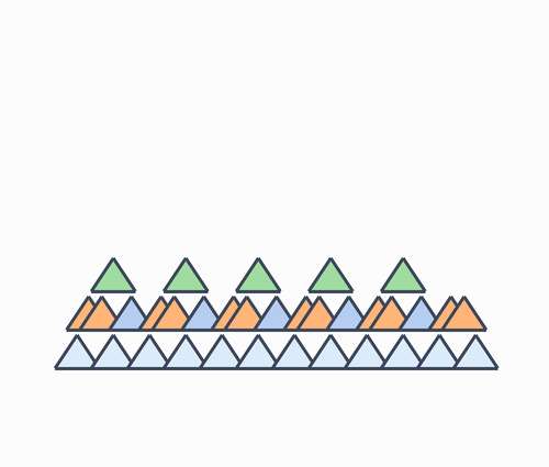 三角插加角的方法（1插2/锁片稳固｜12步高清图解）